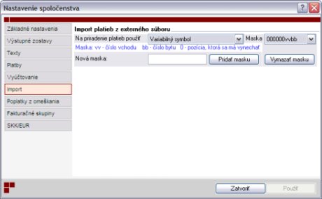 karta import